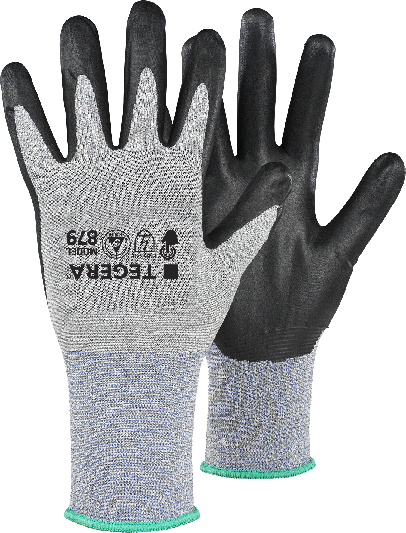 NITRIL-DOPPAD HANDSKE TEGERA 879 ST 10 1 PAR