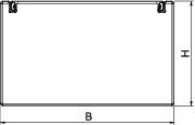 obo bettermann Fire proof trunking obo plm d 1220 rw,ei90,120x200