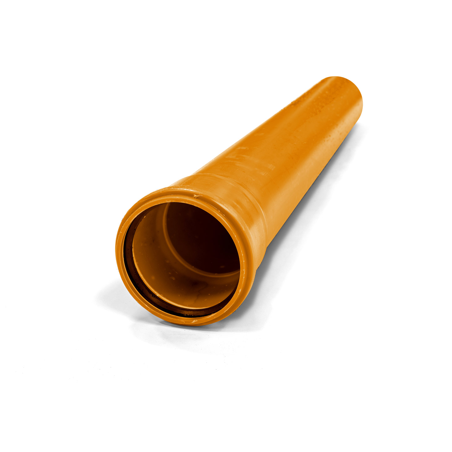CABLE PROTECTION PIPE 125MM SN8 ORANGE