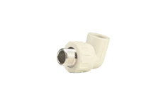 PP-R LĪKUMS 90° AR ĀRĒJO VĪTNI 25x1/2"
