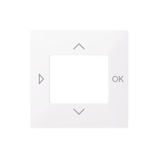 abb C-platta timer och termostat