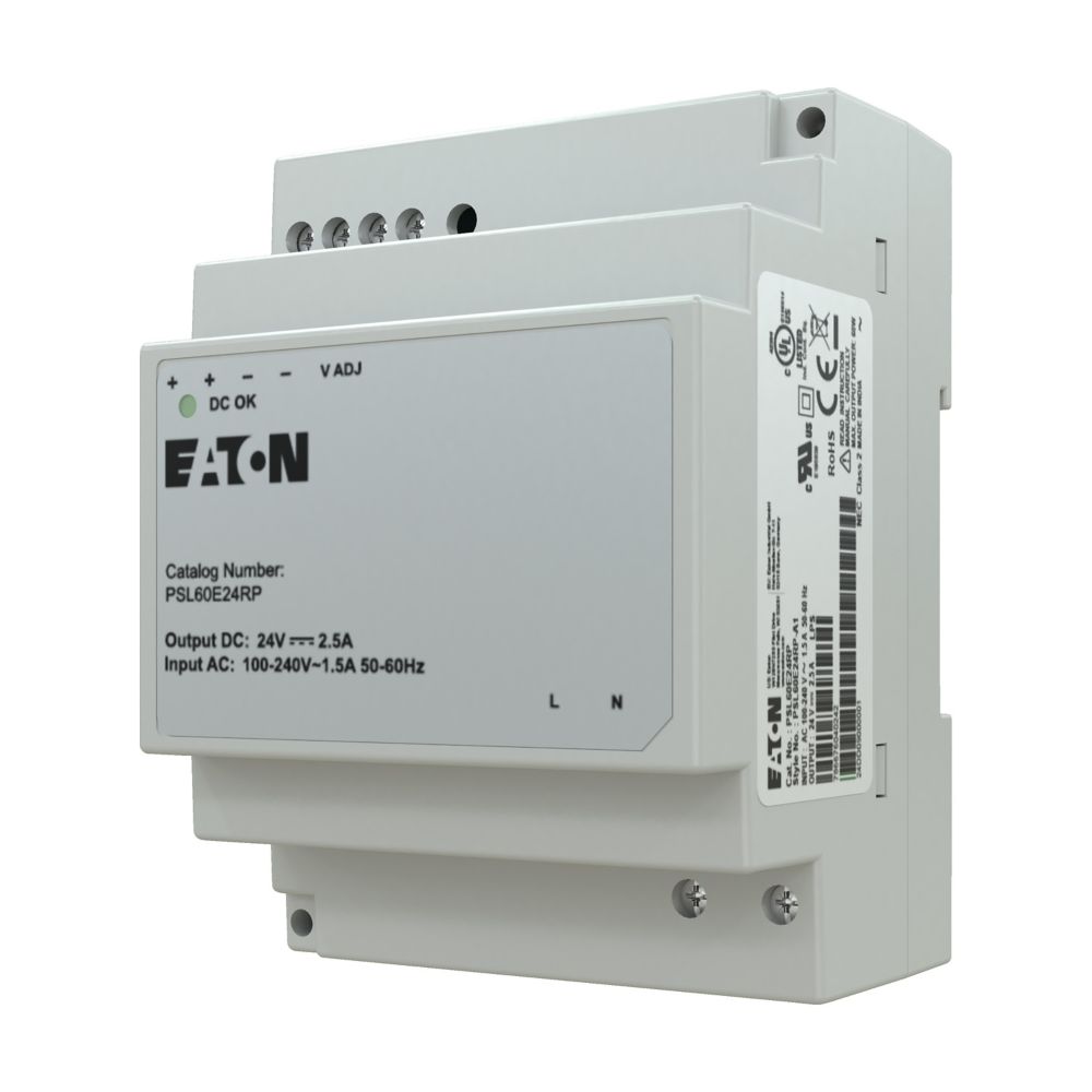 eaton Teholähde eaton 1-vaih. 24 vdc/2,5 a, 60w