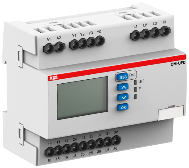 abb Monitoring relay cm-ufd.m31 grid feeding
