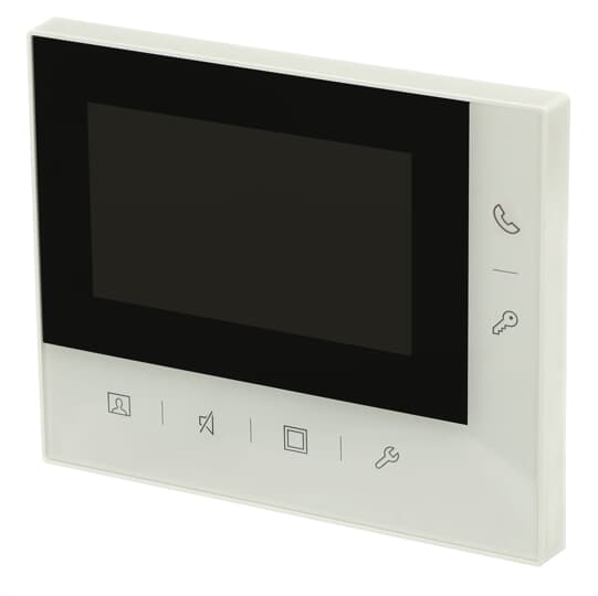 abb Bildskärmspanel welcome 4,3inch vit