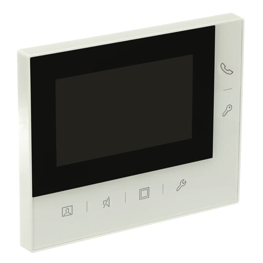 abb Bildskärmspanel welcome 4,3inch vit