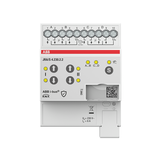 abb Lähtöyksikkö verho knx  abb verholähtö 4x6a 230vac