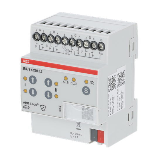 abb Lähtöyksikkö verho knx  abb verholähtö 4x6a 230vac