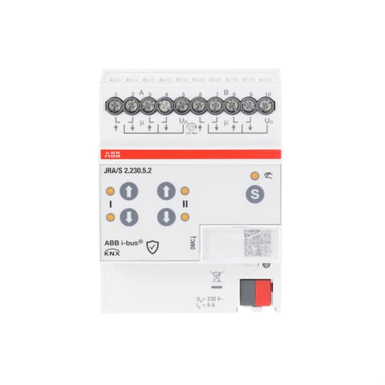abb Lähtöyksikkö verho knx  abb verholähtö 2x6a 230vac t