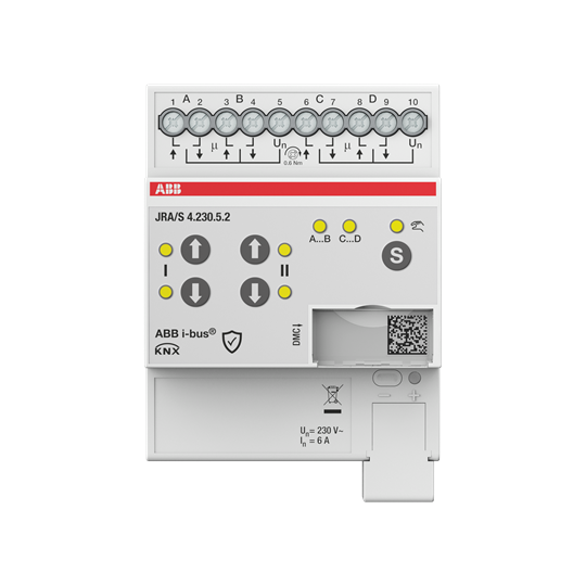 abb Lähtöyksikkö verho knx  abb verholähtö 4x6a 230vac t