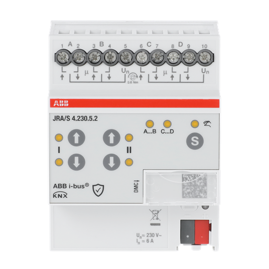 abb Lähtöyksikkö verho knx  abb verholähtö 4x6a 230vac t