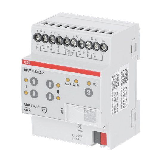abb Lähtöyksikkö verho knx  abb verholähtö 4x6a 230vac t