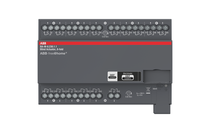 abb Utgångsenhet fah 8x6a r din