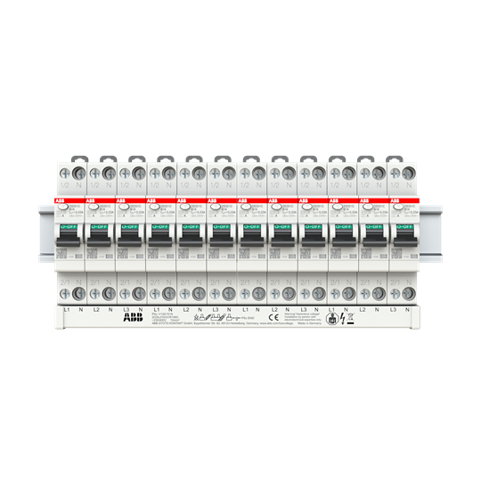 abb Personskyddsbrytare ds301c 2-polig c-karakt. 10a 30ma 1mo