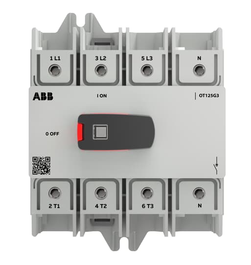 abb Kuormankytkin vipu ot plus 4-nap. 125a 690v ac-22a