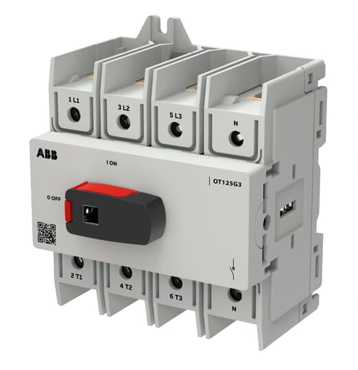 abb Kuormankytkin vipu ot plus 4-nap. 125a 690v ac-22a
