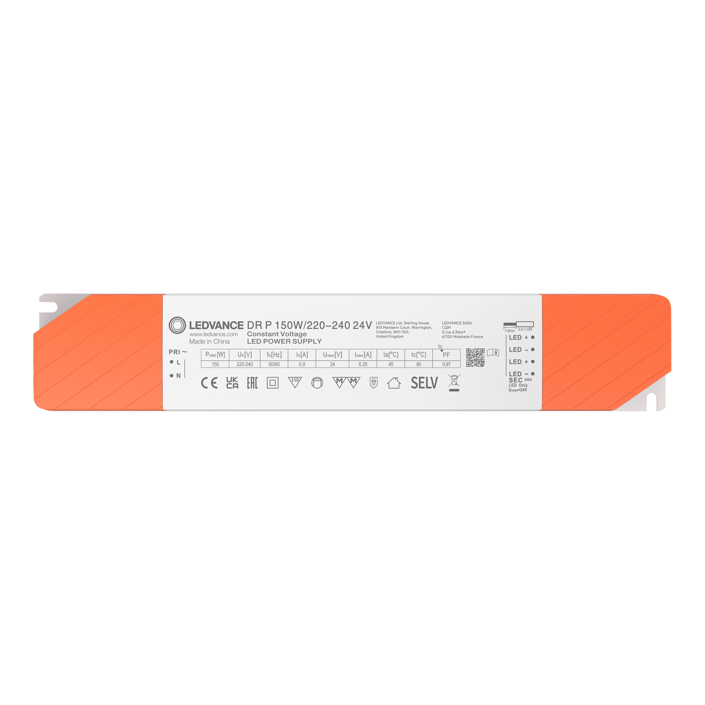 ledvance Electronic ballast dr p 150w 220-240v 24v on/off