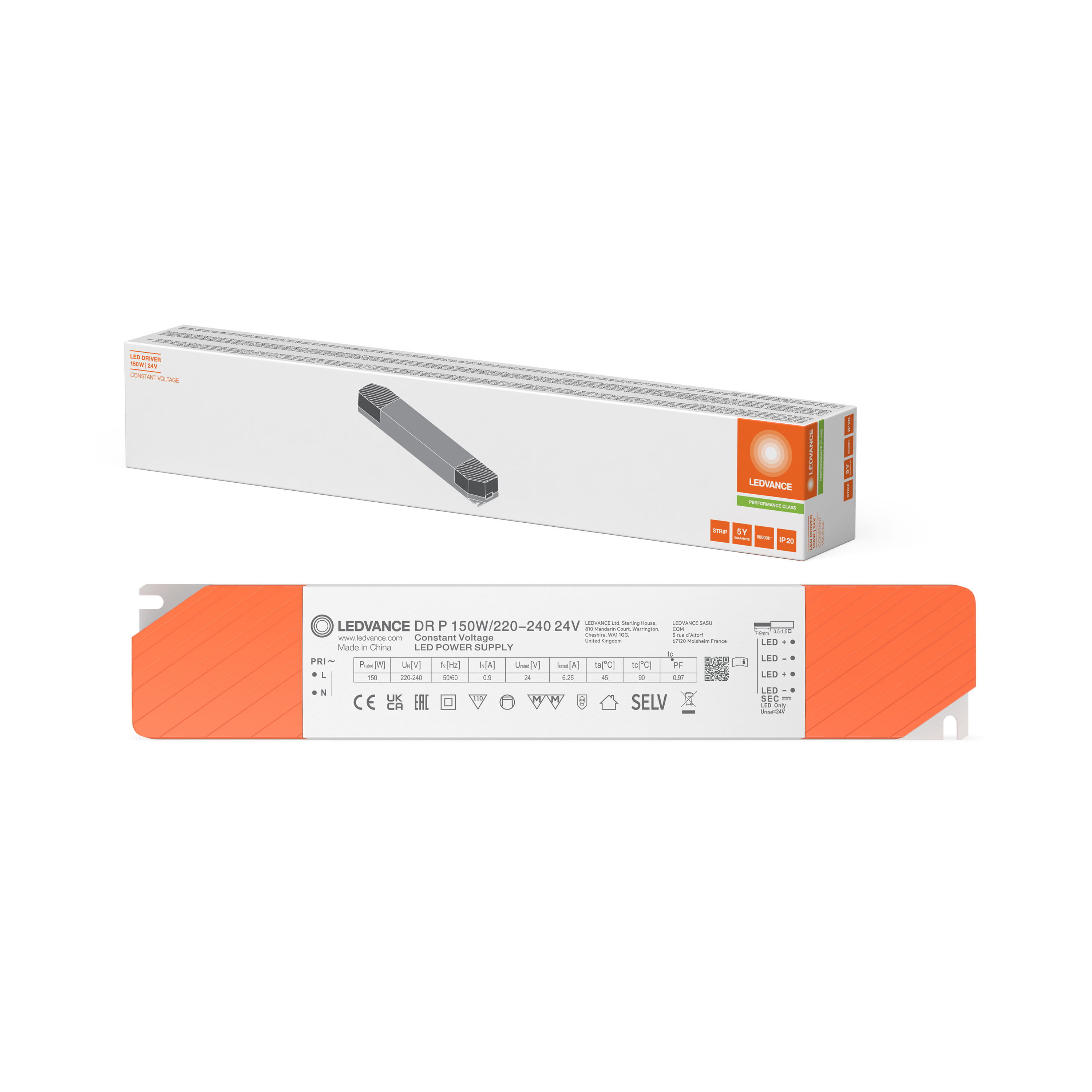 ledvance Electronic ballast dr p 150w 220-240v 24v on/off