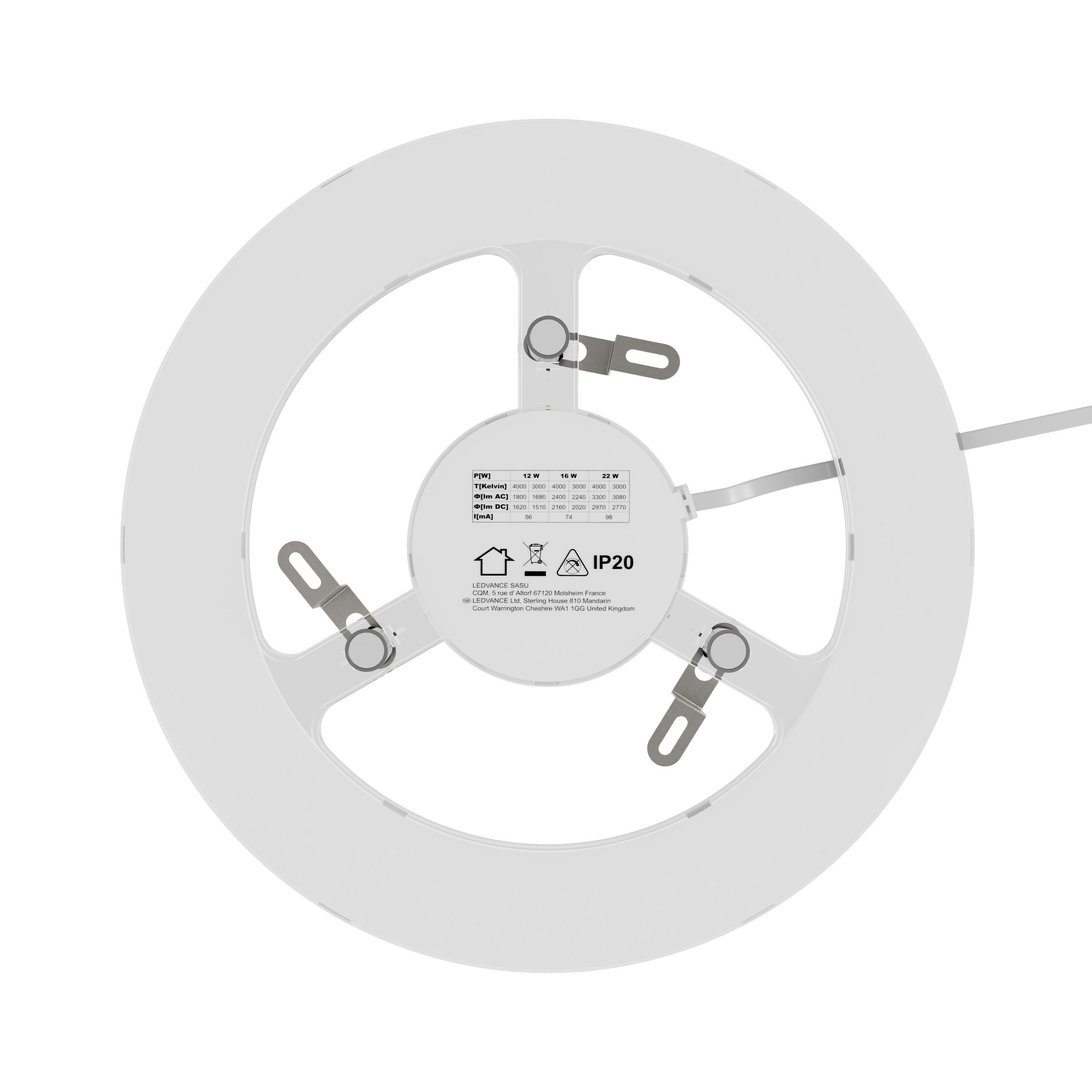 ledvance Led-modul mag ring 230mm 22w cct ml 230v