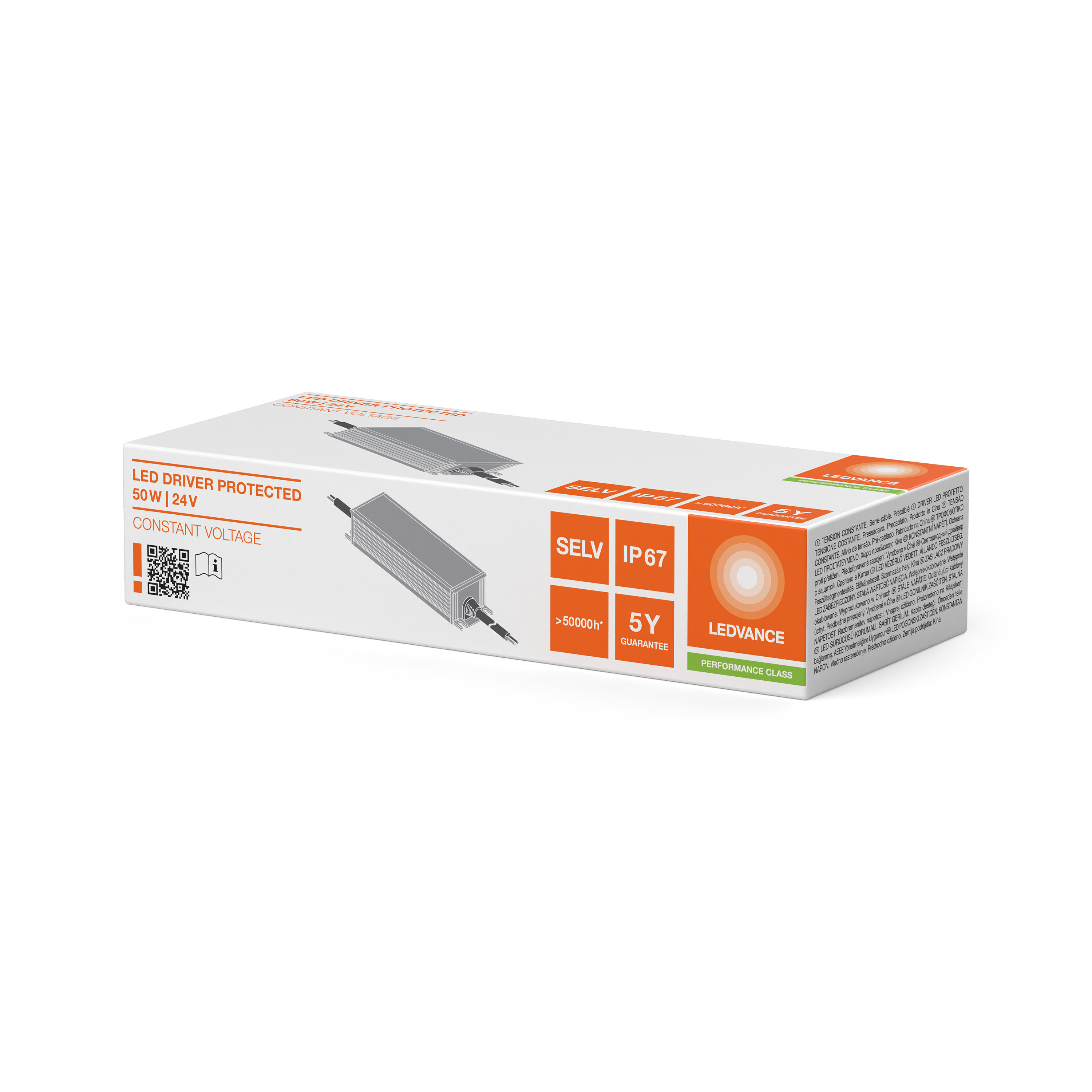 ledvance Elektroniskt förkopplingsdon dr 50w/220-240v/24v ip67