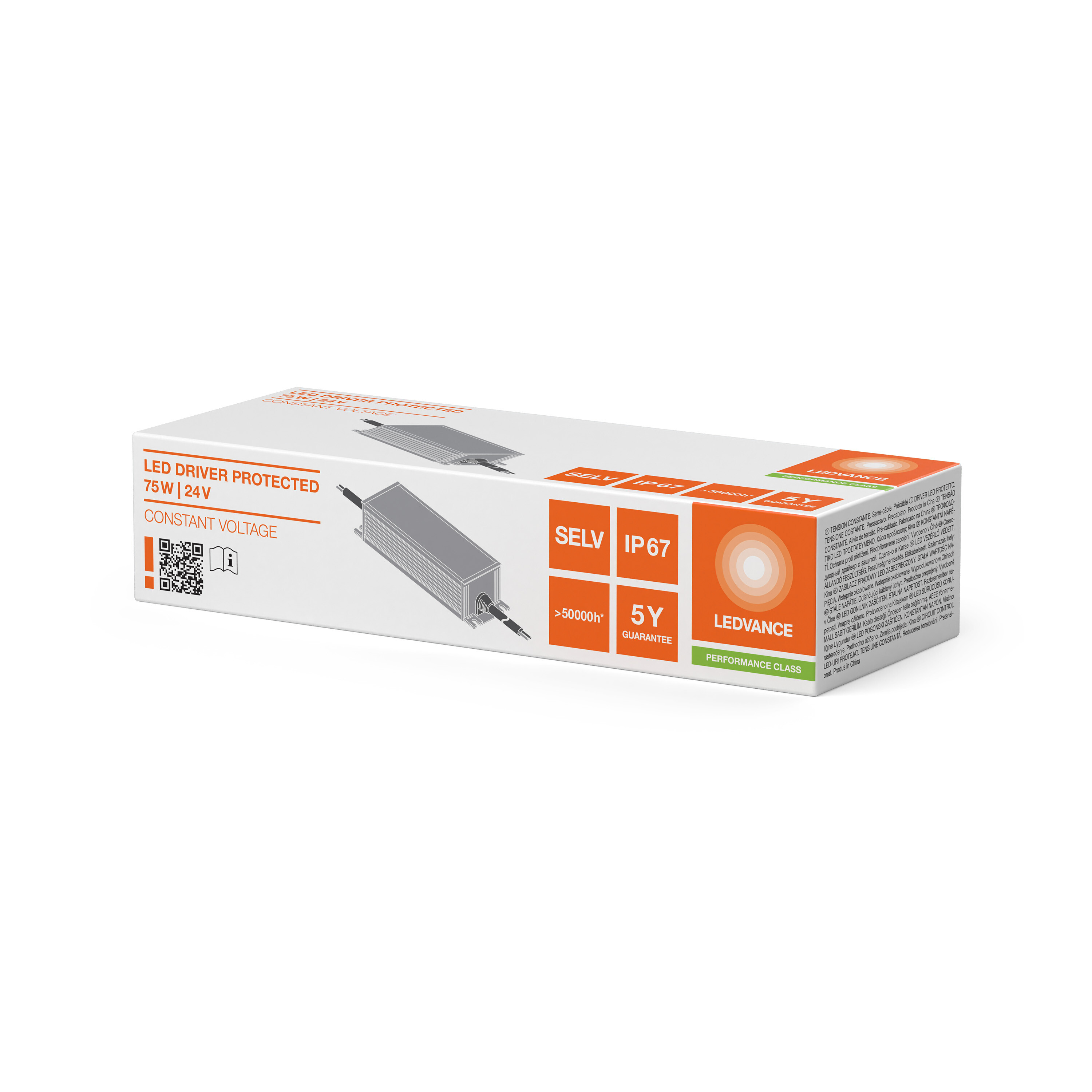 ledvance Elektroniskt förkopplingsdon dr 75w/220-240v/24v ip67