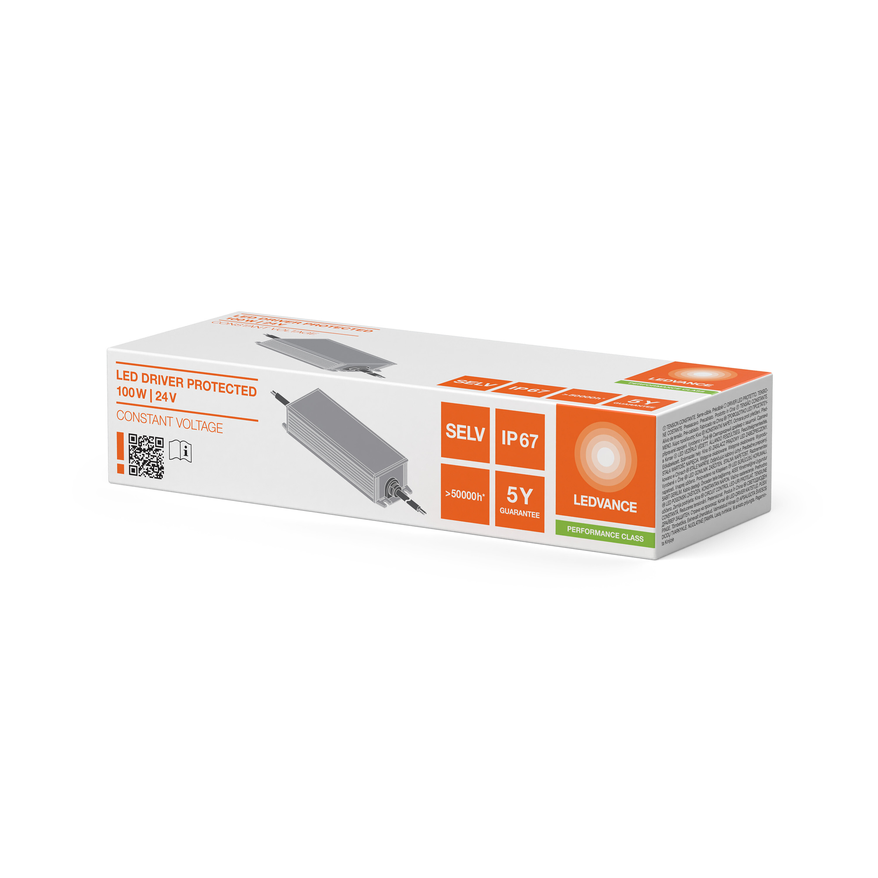 ledvance Elektroniskt förkopplingsdon dr 100w/220-240v/24v ip67