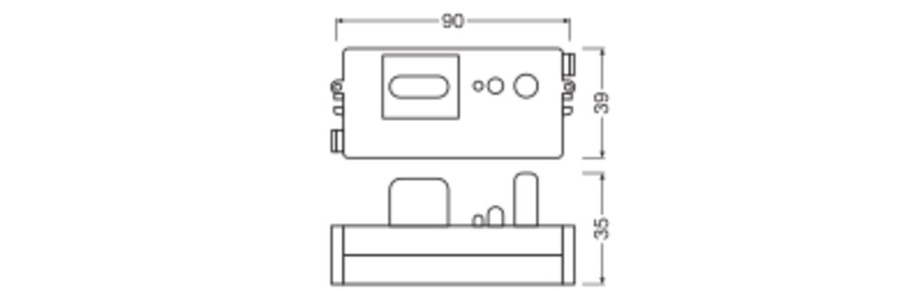 ledvance Sähköinen lisätarvike surface pfm flat sensor