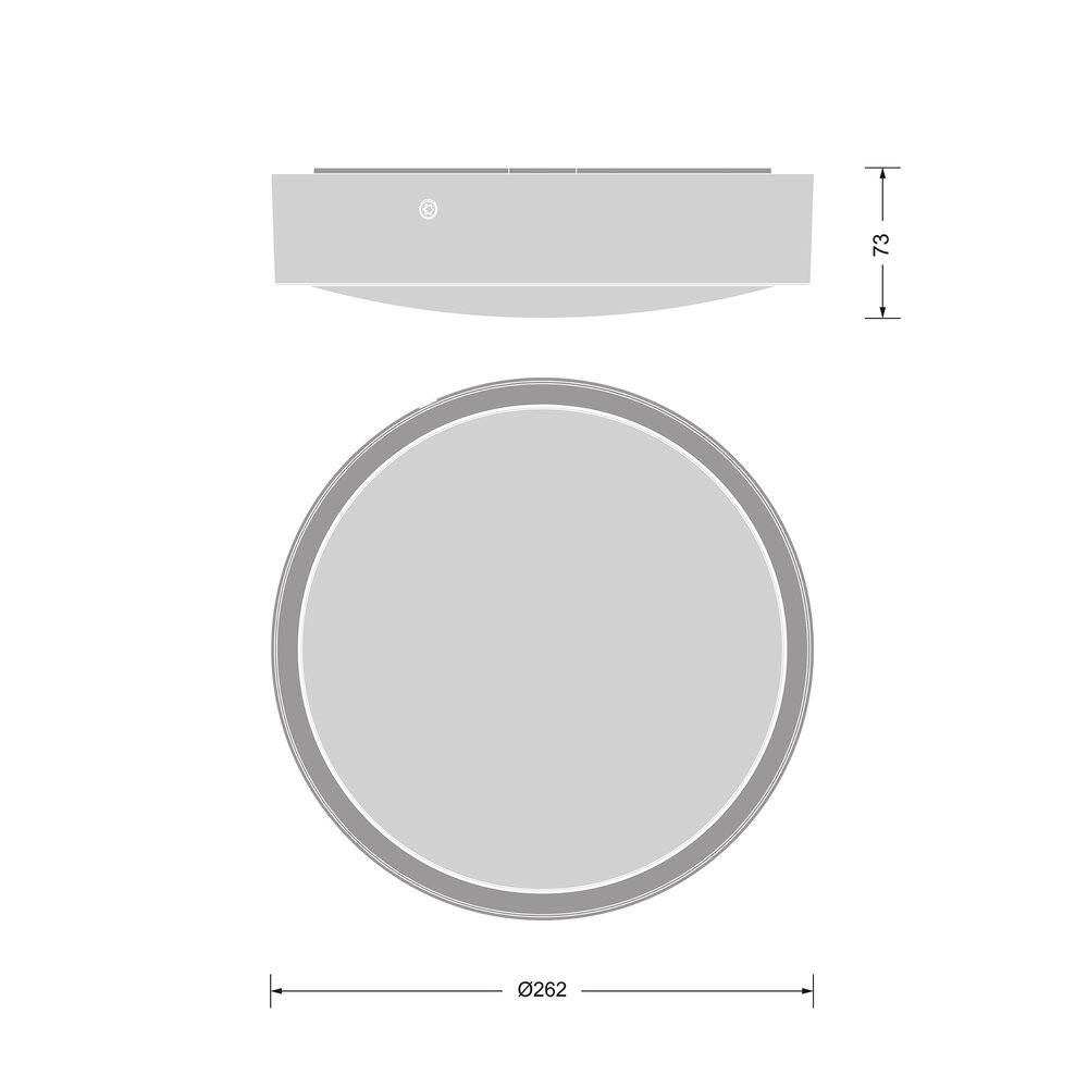 ledvance Pinta-asennusval. bulkhead pfm ip65 rd 250 10w cct ml bk s