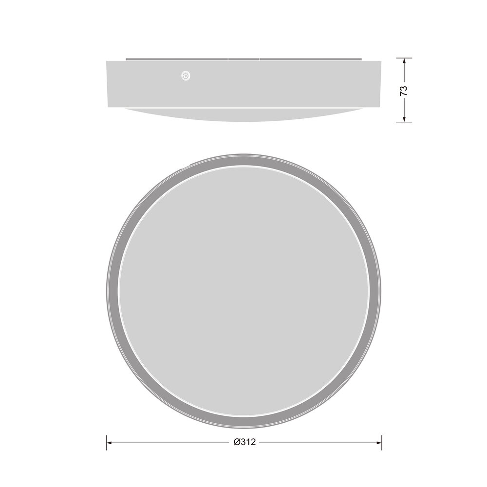 ledvance Pinta-asennusvalaisin bulkhead blkh rd 300 17,5w cct ml va s