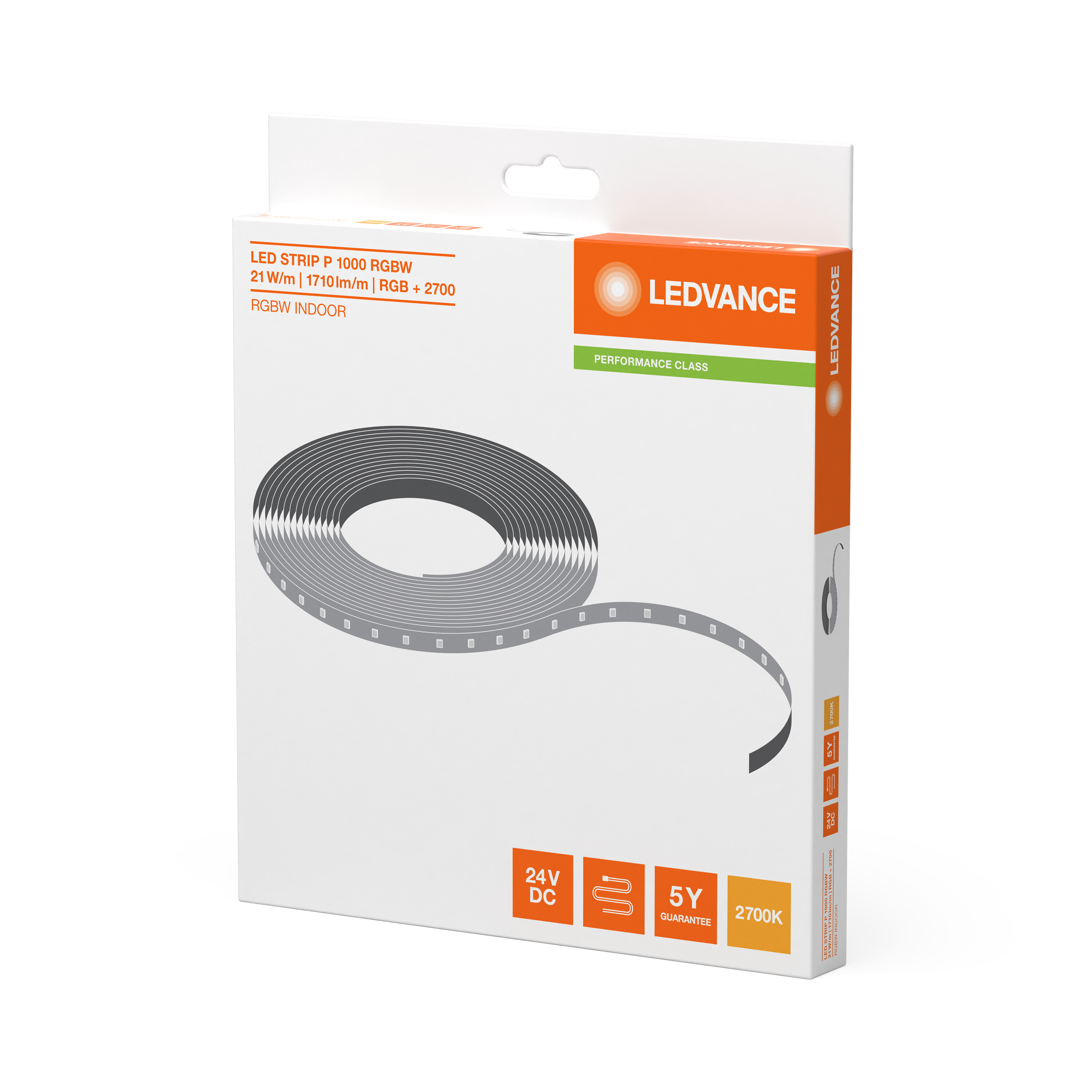 ledvance Led-ljusslinga ledstrip perf ls pfm 1000/rgbw/927/5