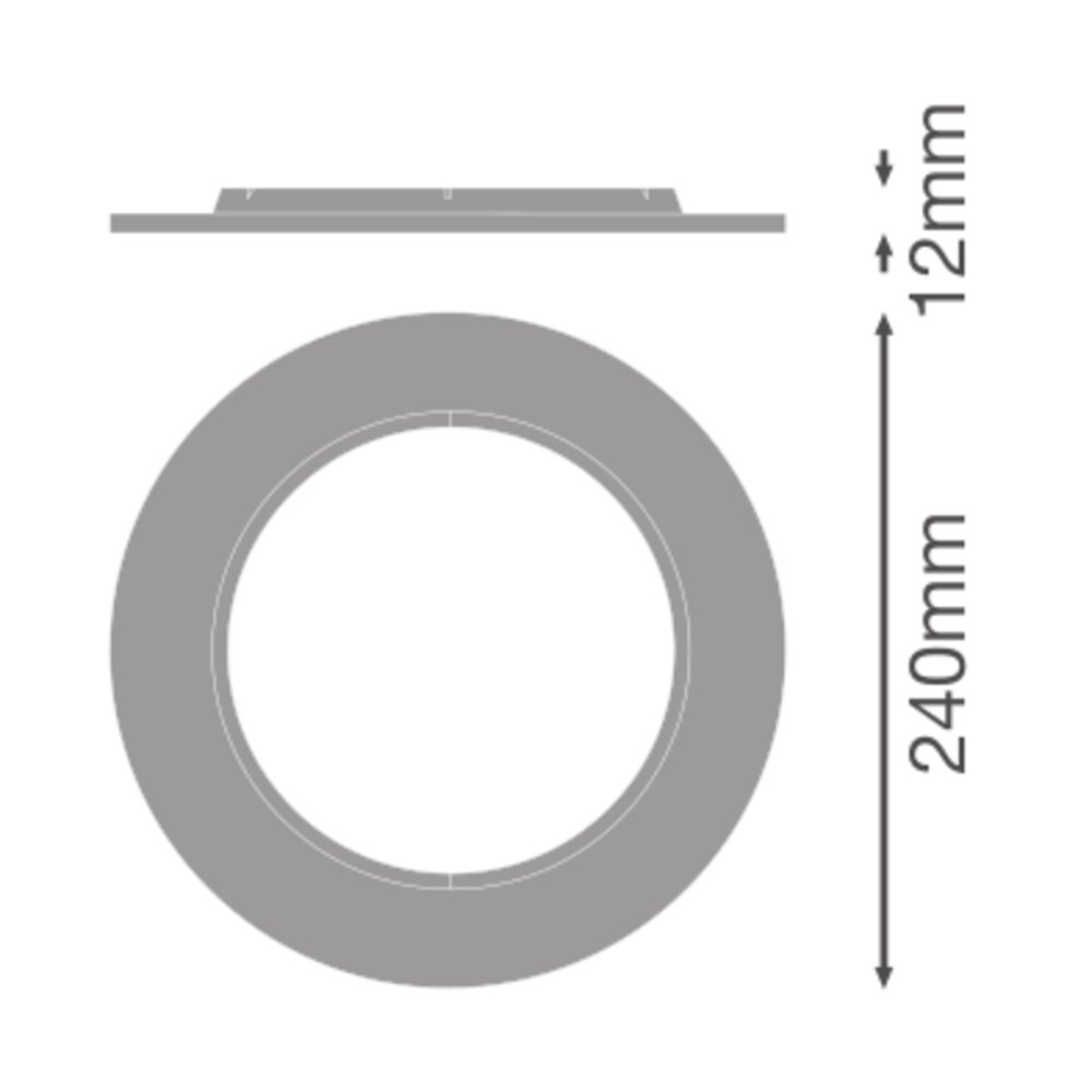 ledvance Mekaaninen lisätarvike dl cmft ext ring d240 harm