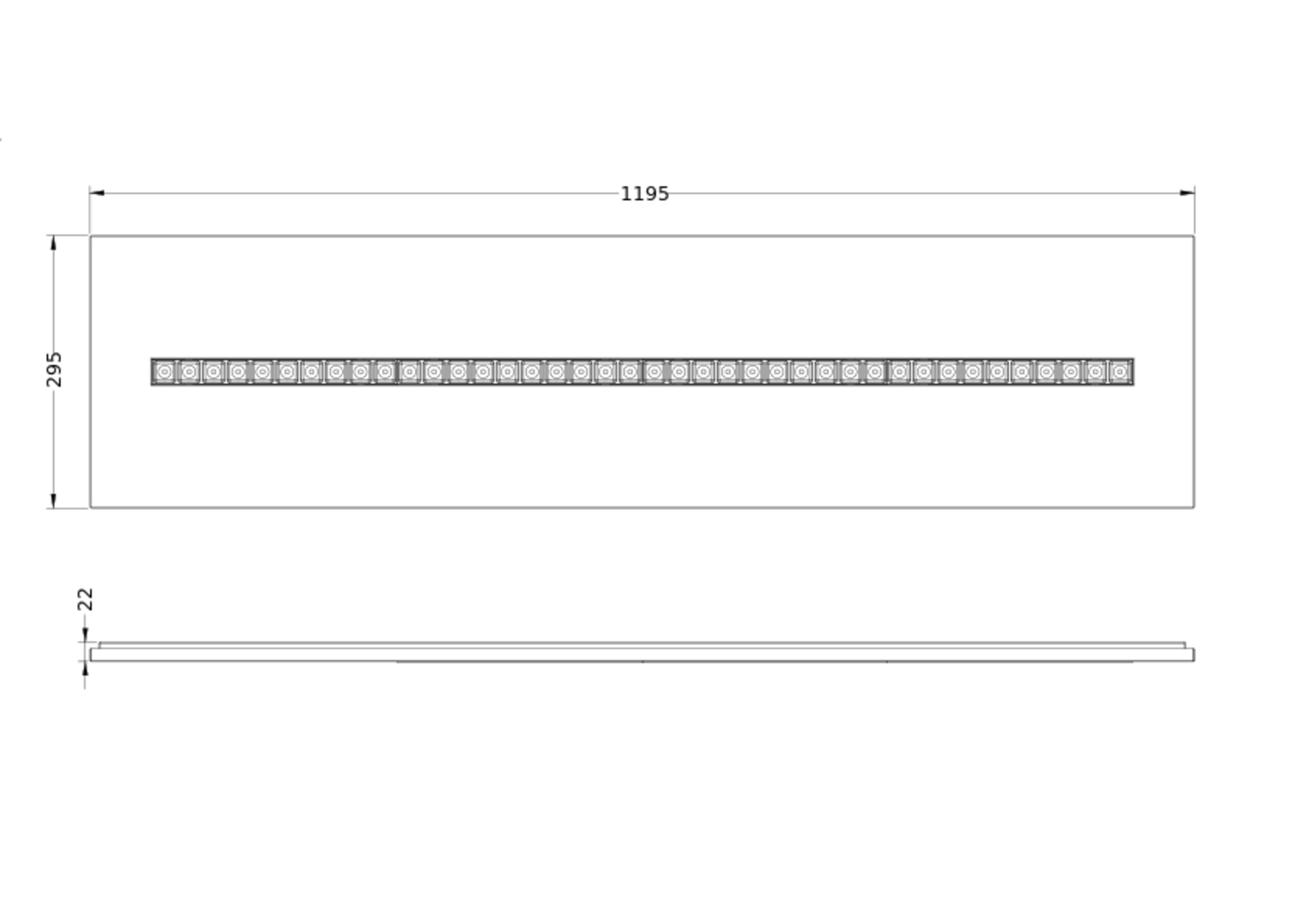 ledvance Modularmatur indiviled pl indv 1200 38w 940 dali vi