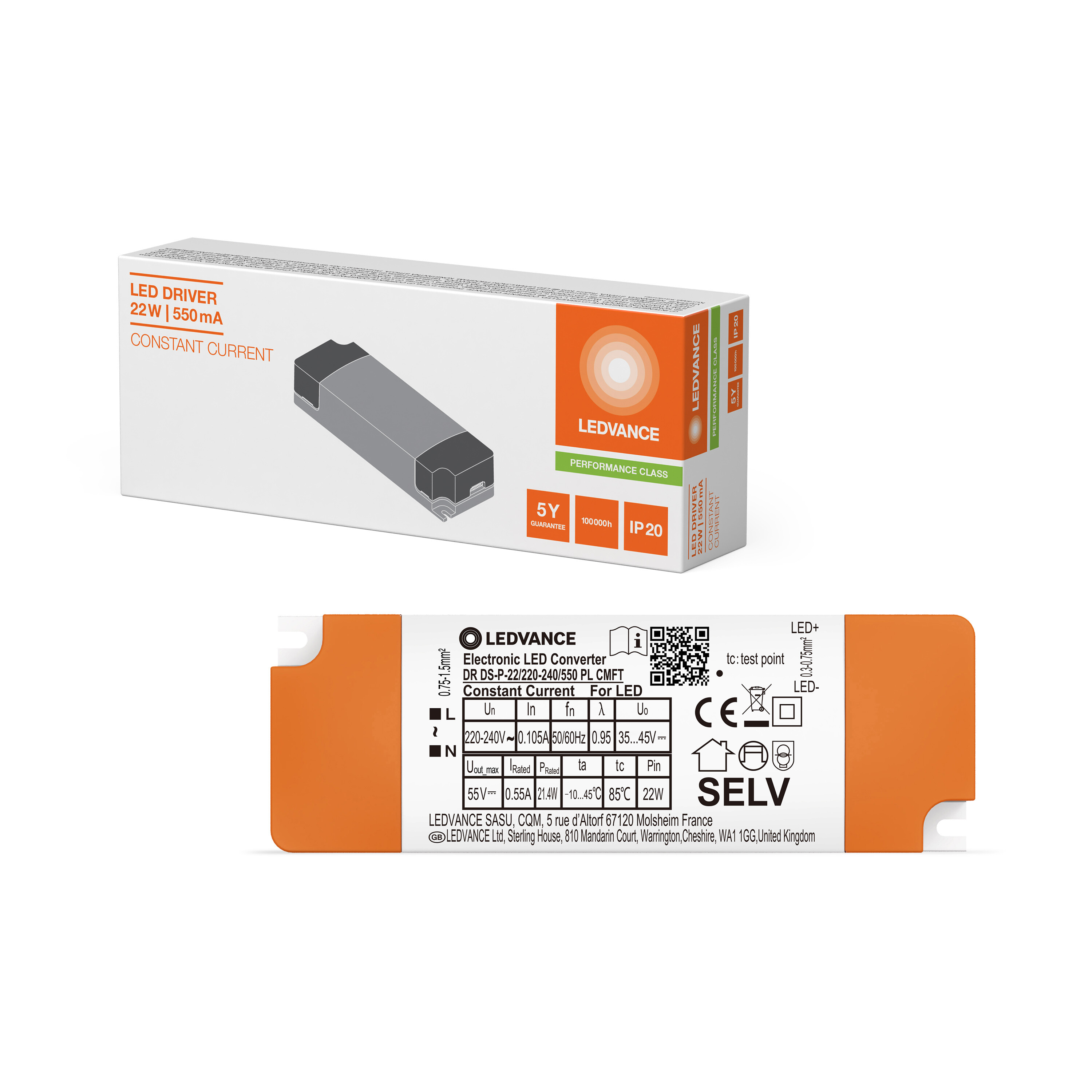 ledvance Elektriska tillbehör dr ds-p-22/220-240/550 pl cmft