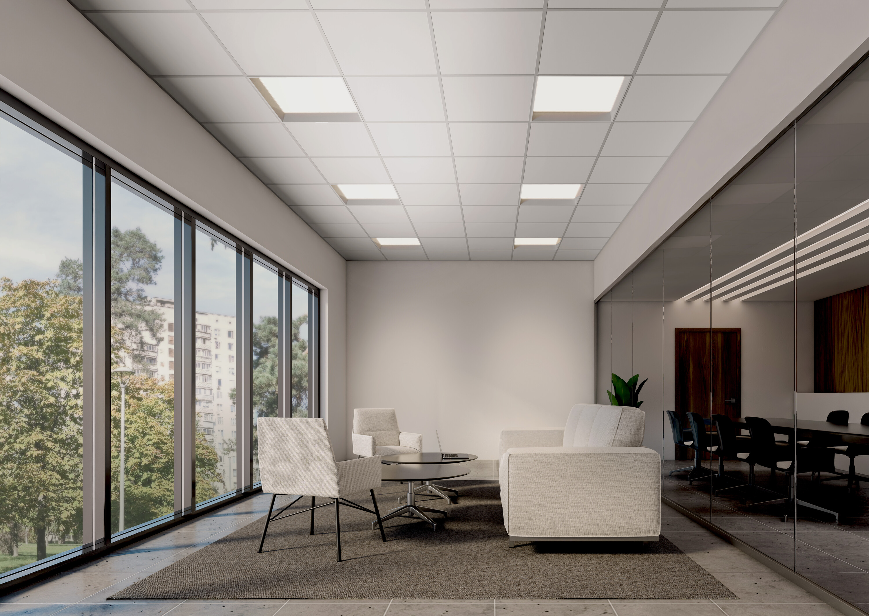 ledvance Panel  600 recessed inverted frame h70