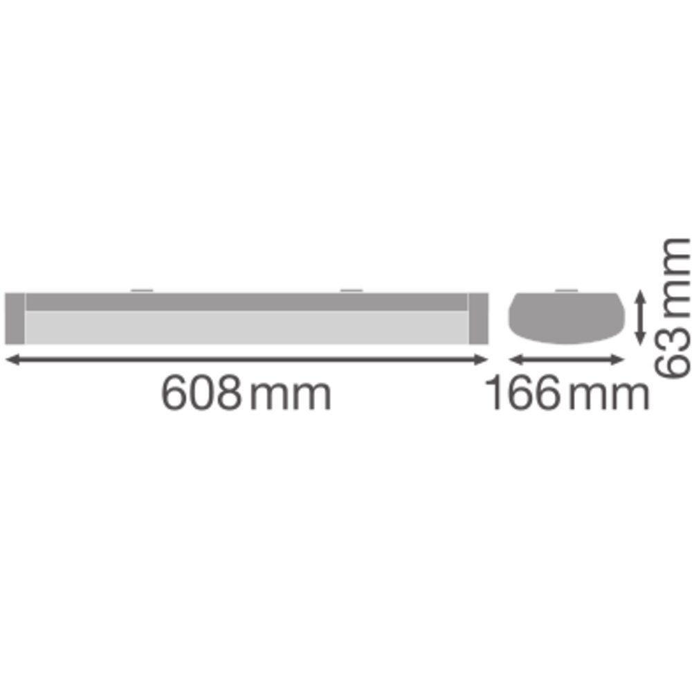 ledvance Industriarmatur ln sf ip44 600 18w/830 zigbee