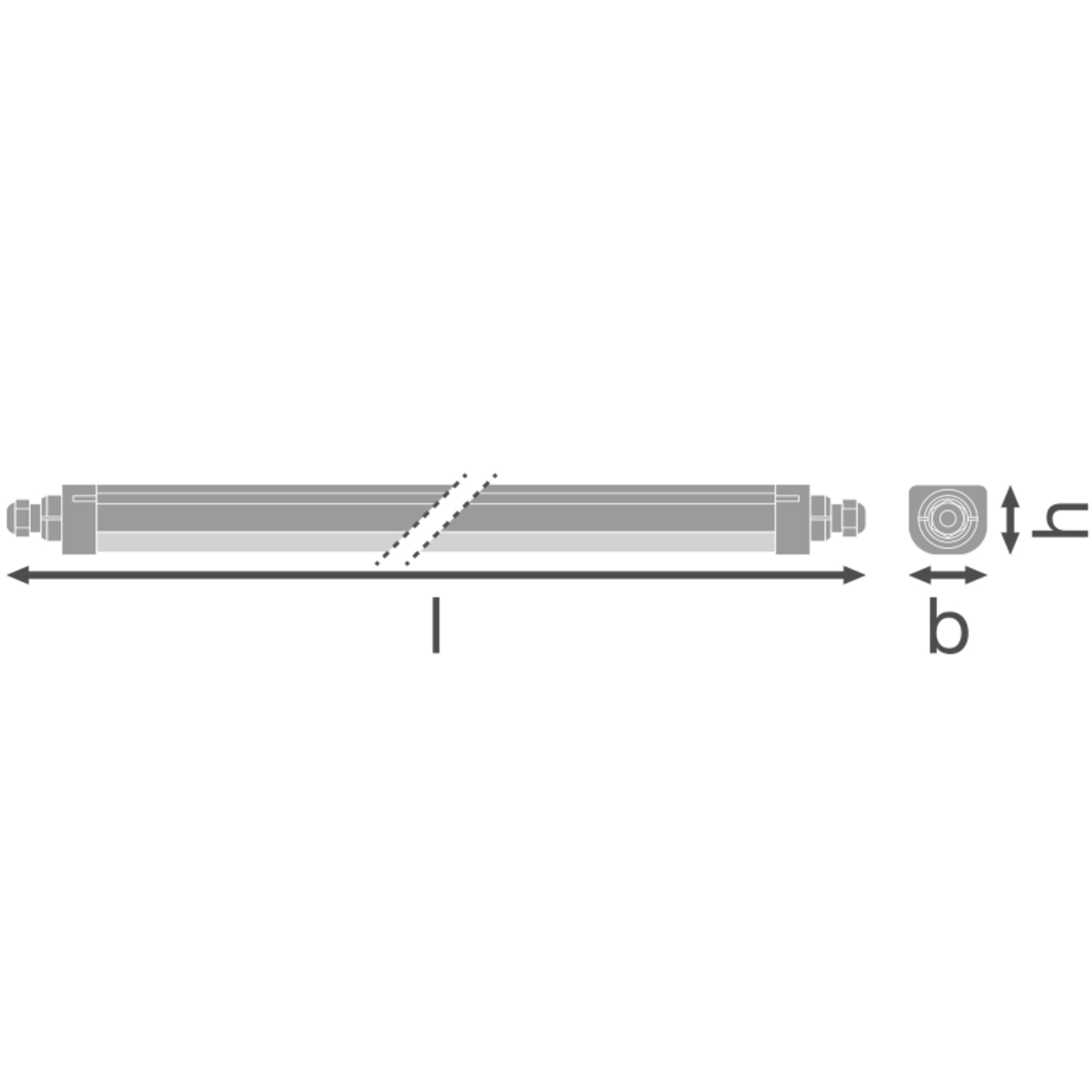 ledvance Teollisuusvalaisin suljettu dp comp ip66 1500 44w cct ml