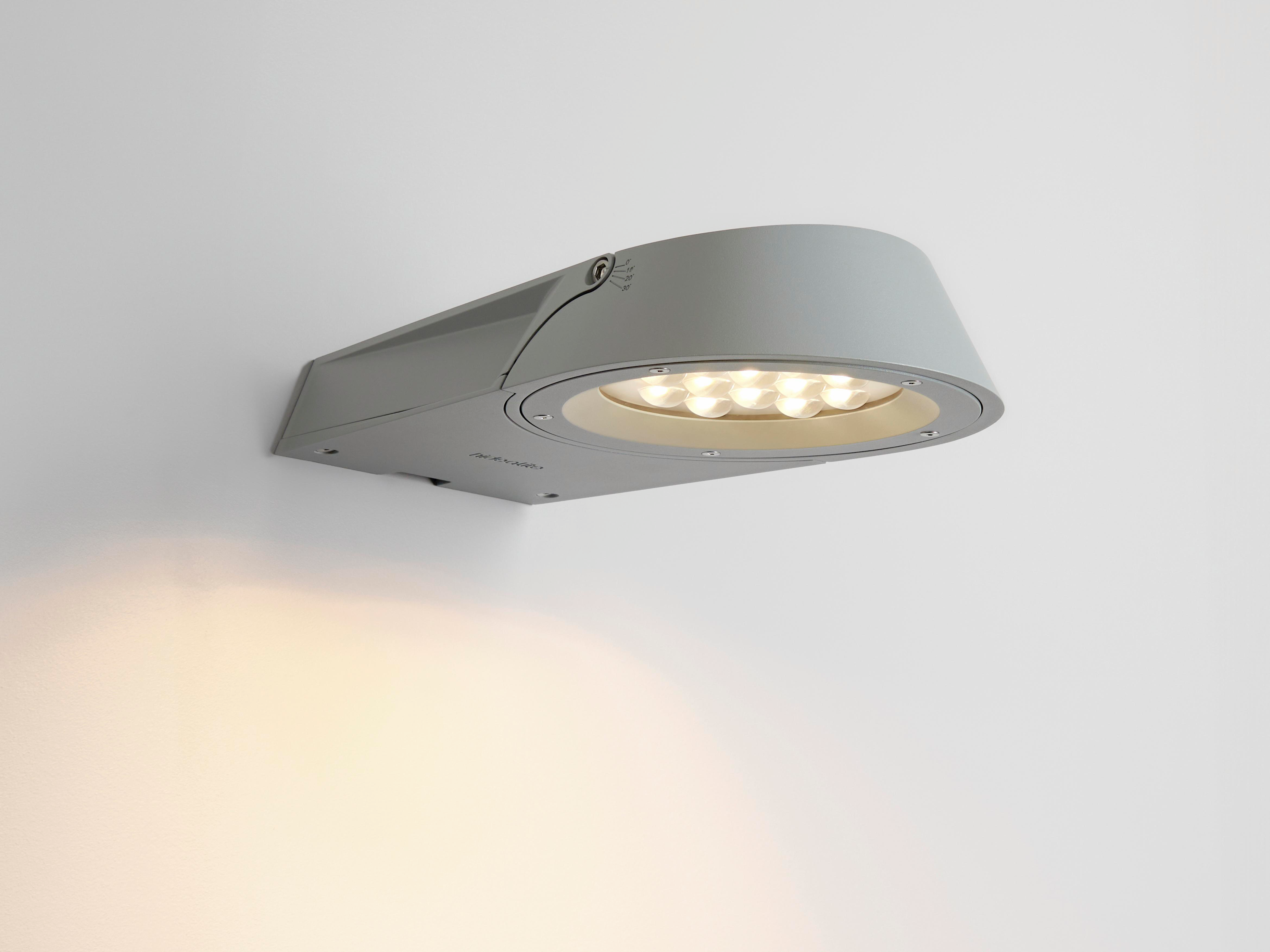hide-a-lite Out. wall luminaire sharp wall ip65 3100lm 31w 3/4k asym gr