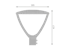 ledvance Pole mount. lum. urban lantern urbn ltrn 29w cct ps asym bk