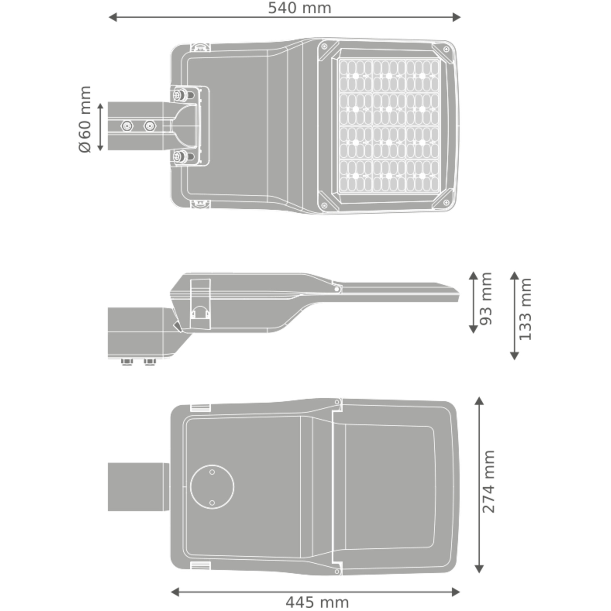 ledvance Katuvalaisin streetlight value sl comp 155w 740 rw20st 24klm