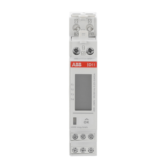 abb smart buildings Energiamittari din abb 1v, 40a, mid lk.b, modbus