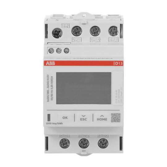 abb smart buildings Energiamittari din abb 3v, 65a, mid lk.b, pulssi
