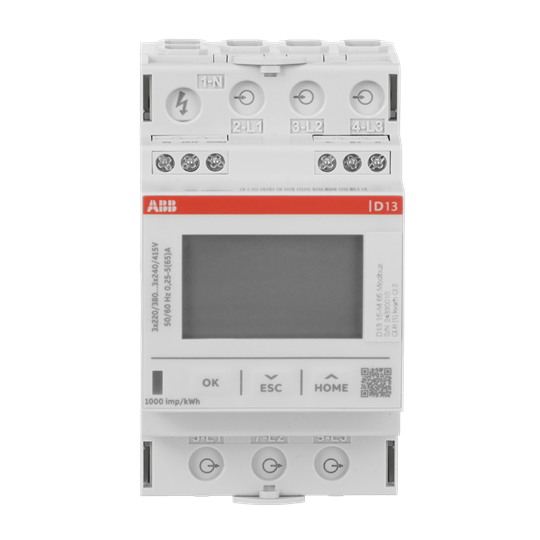 abb smart buildings Energiamittari din abb 3v, 65a, mid lk.b, modbus
