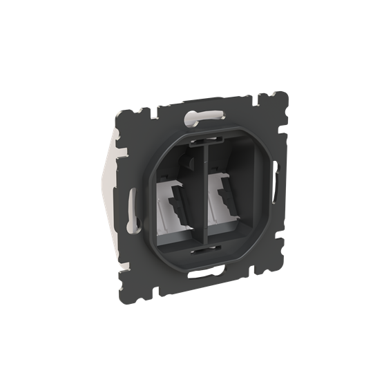 abb Uttag 2xrj45 85mm bulkpack