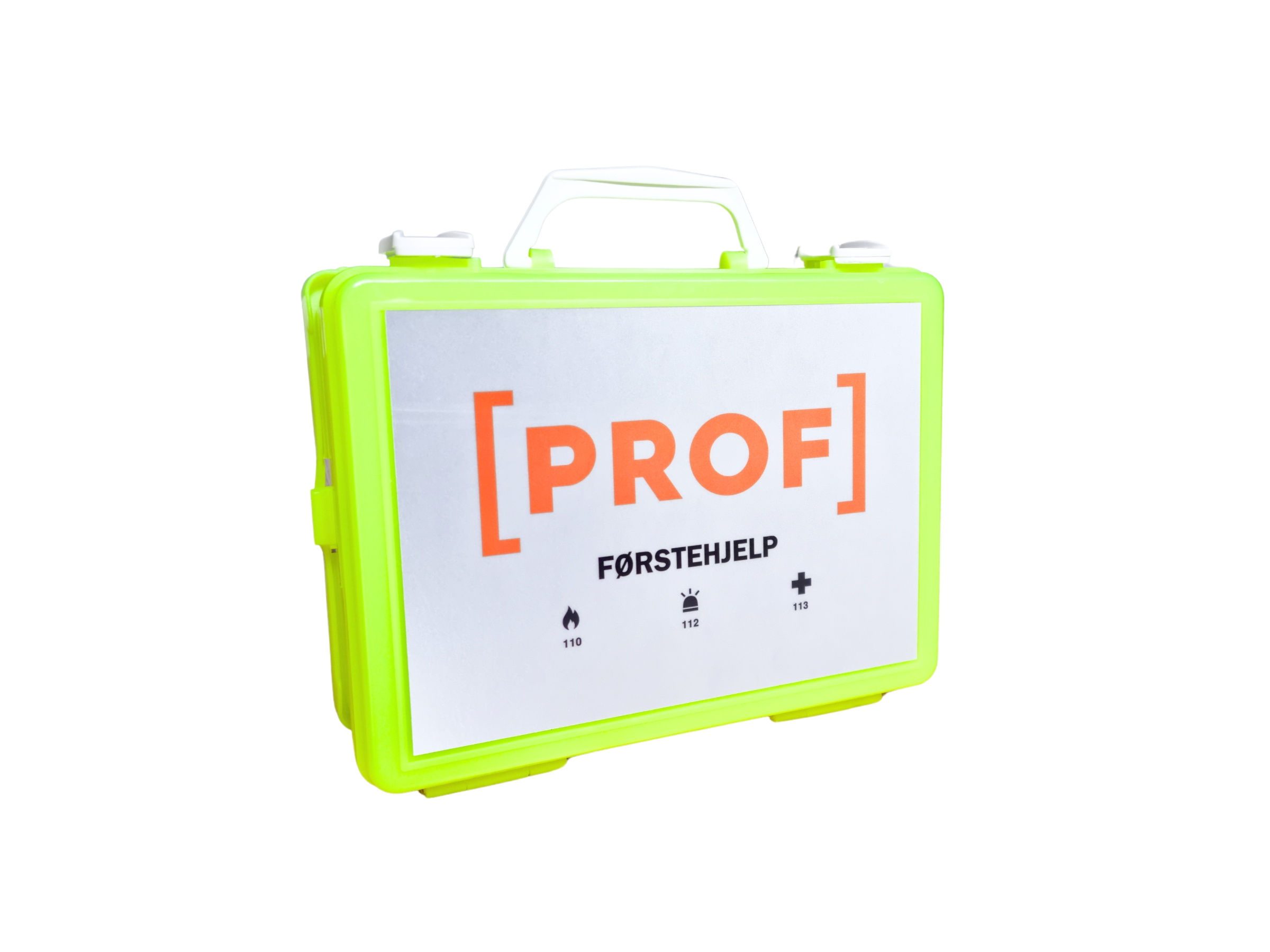 prof Prof førstehjelpsskrin medium hivis gul