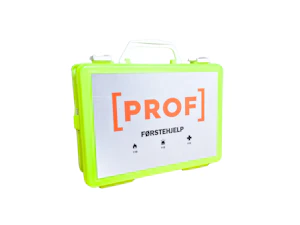 prof Prof førstehjelpsskrin medium hivis gul