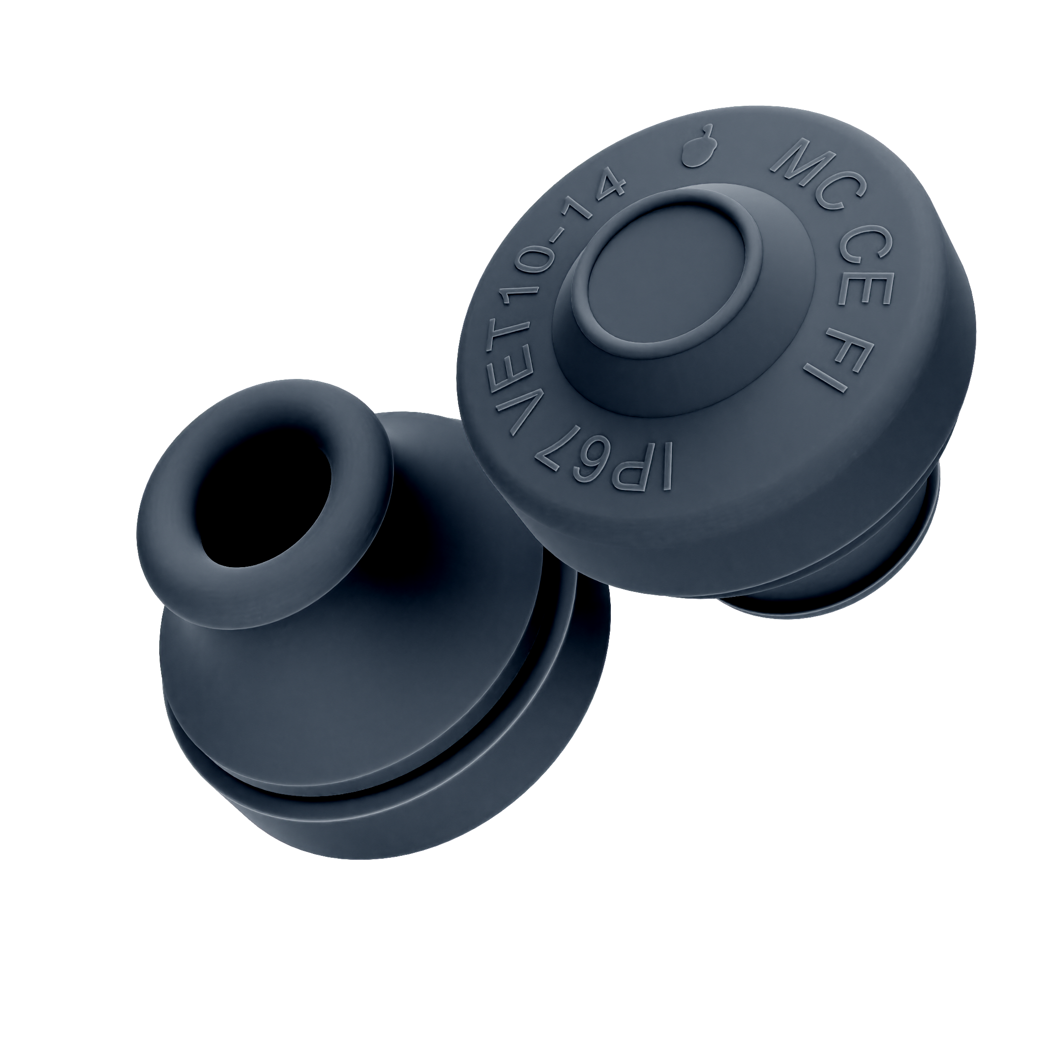 Onnline Membrannippel PG16 8-14mm IP67 EPDM Sort
