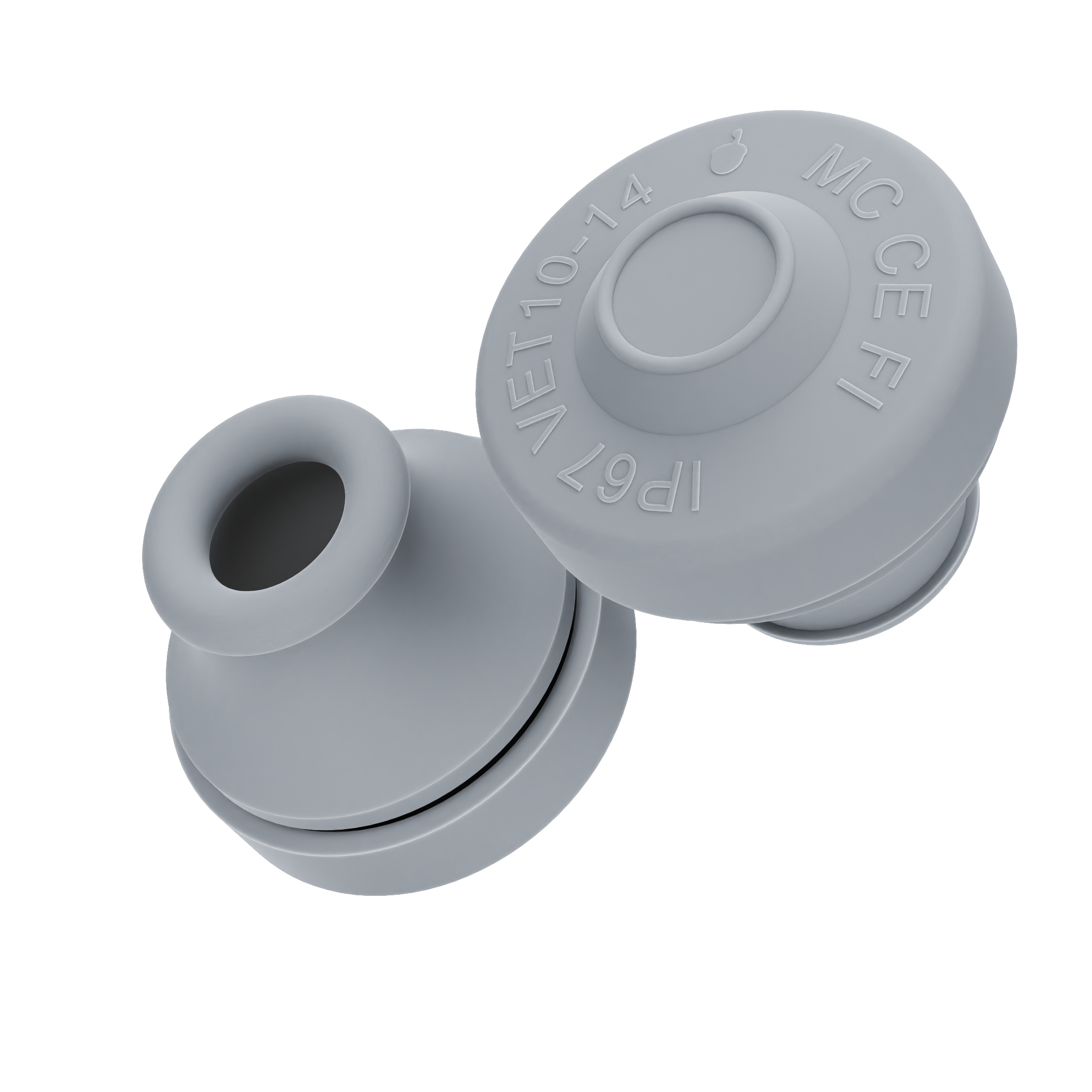 Onnline Membrannippel PG16 8-14mm IP67 EPDM Grå