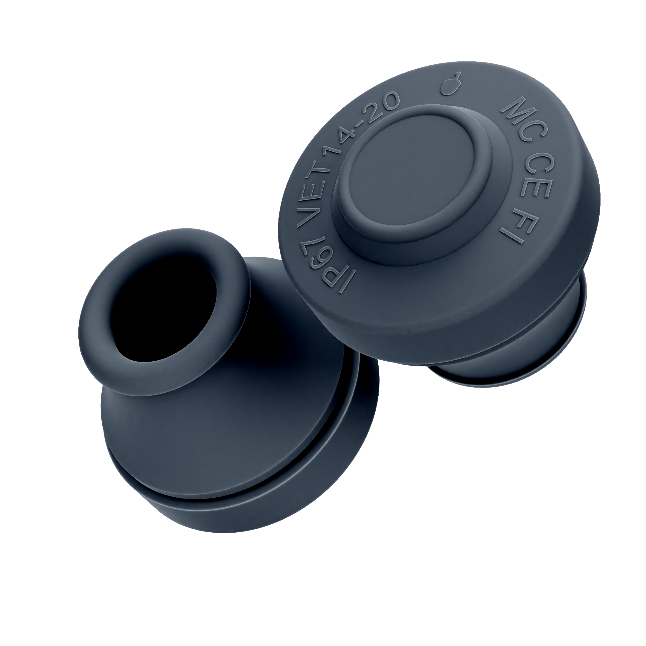 Onnline Membrannippel PG21 14-20mm IP67 EPDM Sort