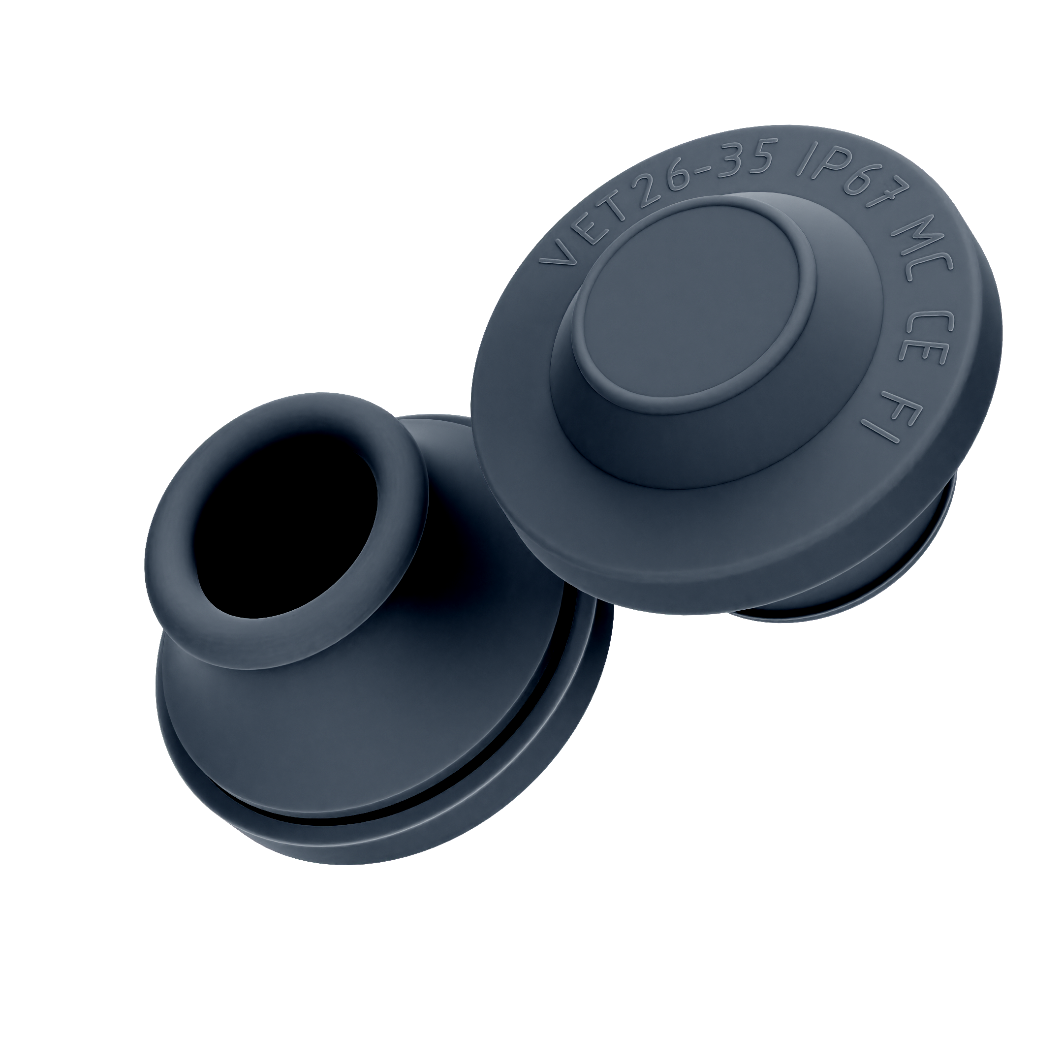 Onnline Membrannippel PG36 26-35mm IP67 EPDM Sort