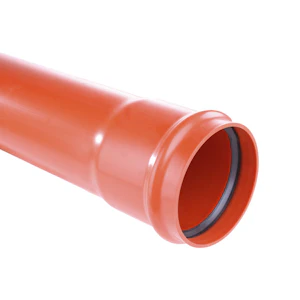 pipelife Pvc caurule ar uzmavu 110x3,2mm l=1m sn4