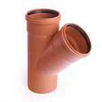 PVC TRIŠAKIS IŠORĖS D110/110-45°